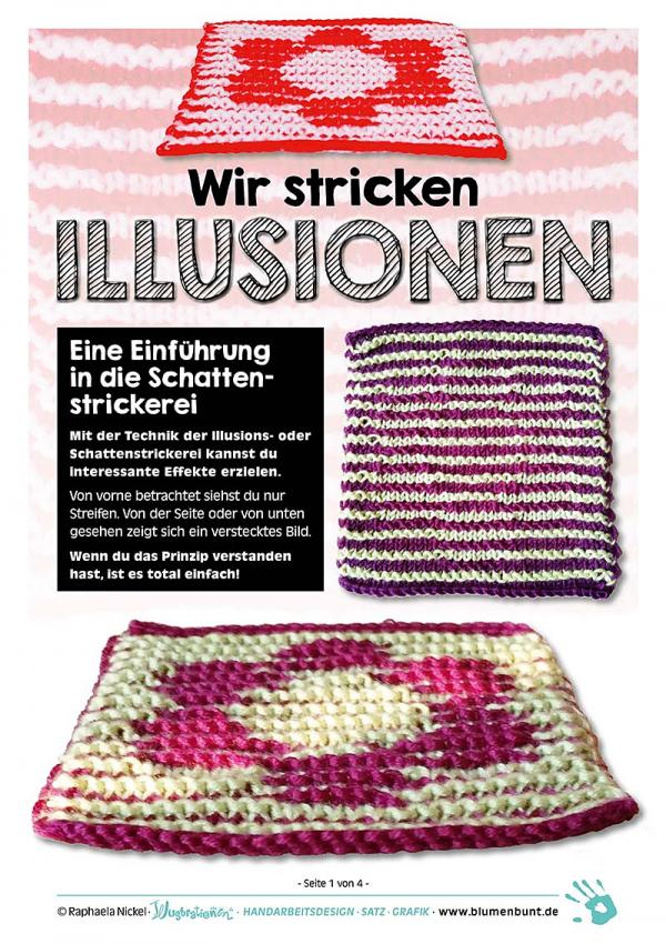 BLUME · Schattenstricken