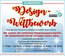 BLUMENBUNT Design-Wettbewerb