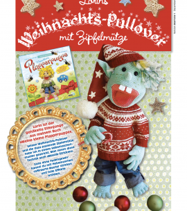 Lorins Weihnachts-Pullover mit Zipfelmütze