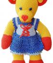 Blumenbunt: Teddy Variante mit Dirndl