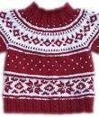 Weihnachtspullover Rot