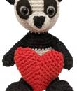 Herz-Panda-Bärchen von Nicole Seifarth